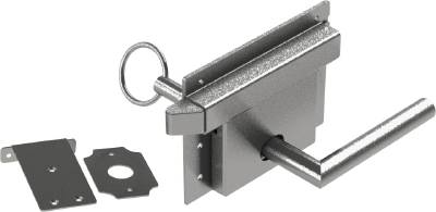 Produktbild UTOMHUSLÅS VÄNSTER GRÅ