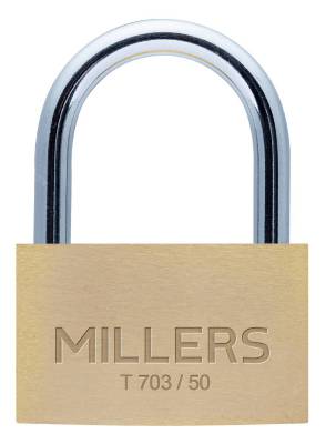 Produktbild HÄNGLÅS MÄSSING T 703/50